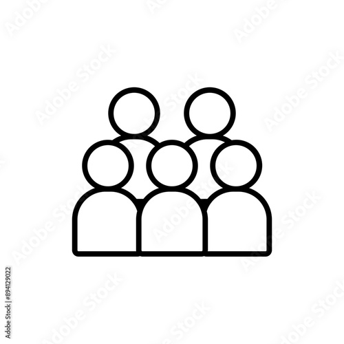Senate line icon