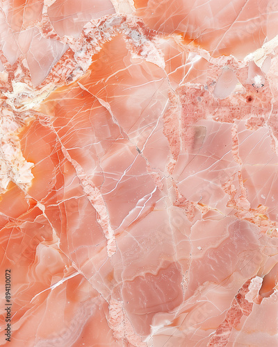 Soft Elegance: Rosa Portugués Marble Close-Up - Pink Hues, Delicate Veins, High Resolution - Ideal for Warm Designs photo