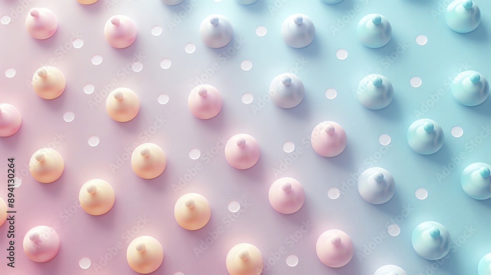 Cute pastel polka dots background with lots of room for text, more clarity with clear light and sharp focus, high detailed Cute pastel polka dots background with lots of room for text, more clarity with clear light and sharp focus, high detailed