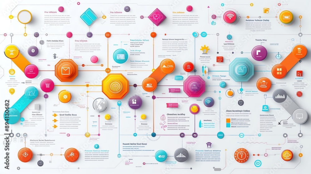 Infographic style background with colorful flow charts and generous space for text, more clarity with clear light and sharp focus, high detailed Infographic style background with colorful flow charts and generous space for text, more clarity with clear light and sharp focus, high detailed