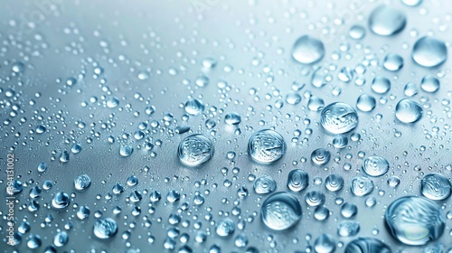 Wallpaper Mural Skincare style background with clear water drops and plenty of room for text, more clarity with clear light and sharp focus, high detailed Torontodigital.ca