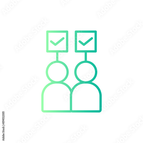 voters gradient icon