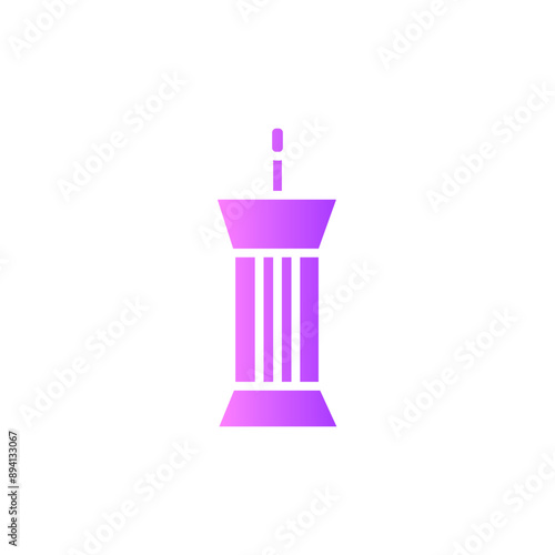 speech gradient icon