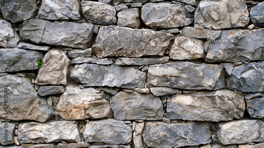 Gray Stone Wall Texture