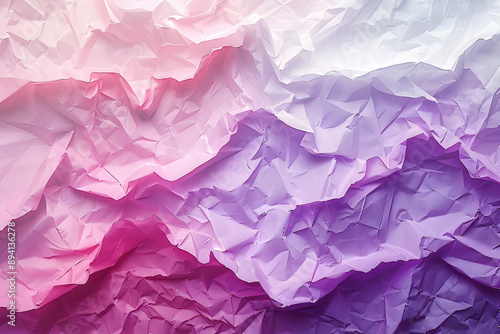 Wallpaper Mural Purple and Pink Crumpled Paper Texture Torontodigital.ca