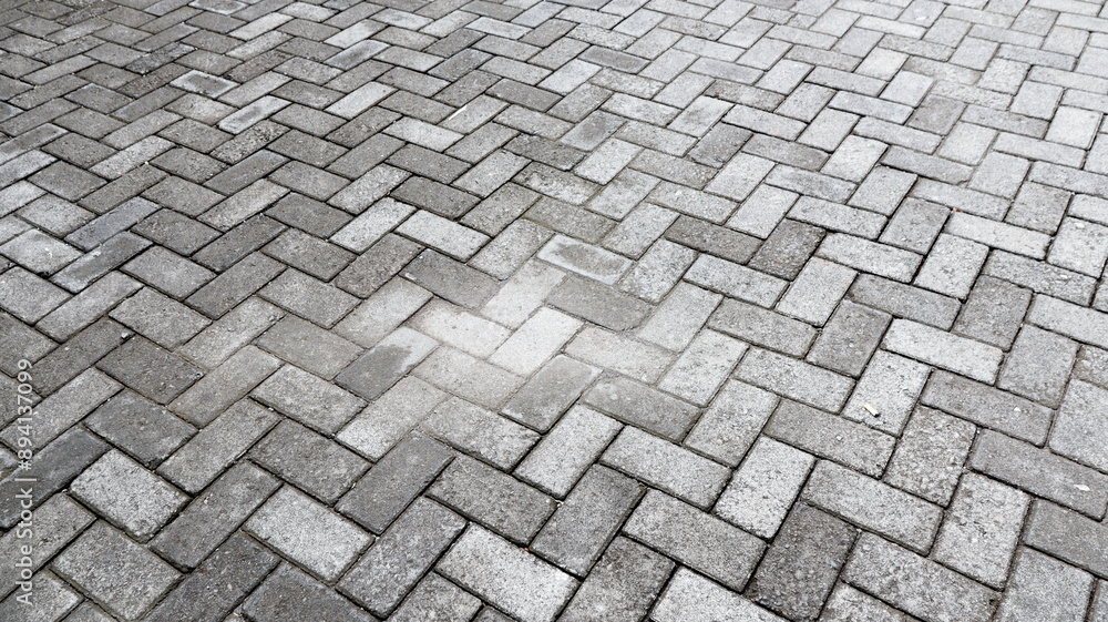 Outdoor gray paving blocks stone texture Outdoor gray paving blocks stone texture