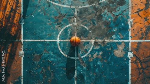 Basketball on an Old Court