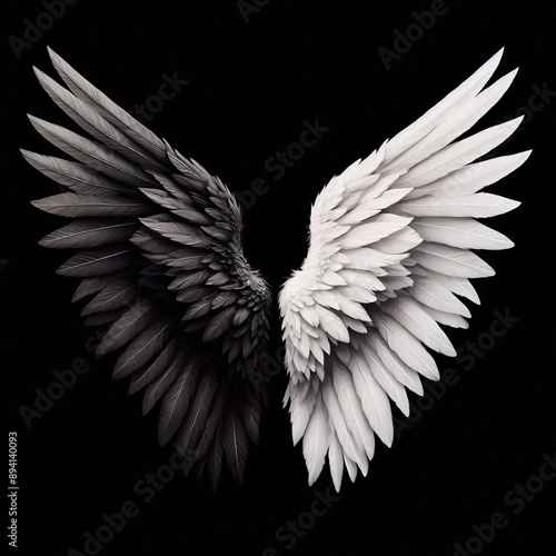 Avian Enigma: A Fusion of Hope and Fear