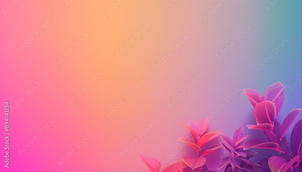 Fototapeta premium Colorful wallpaper with smooth color transitions