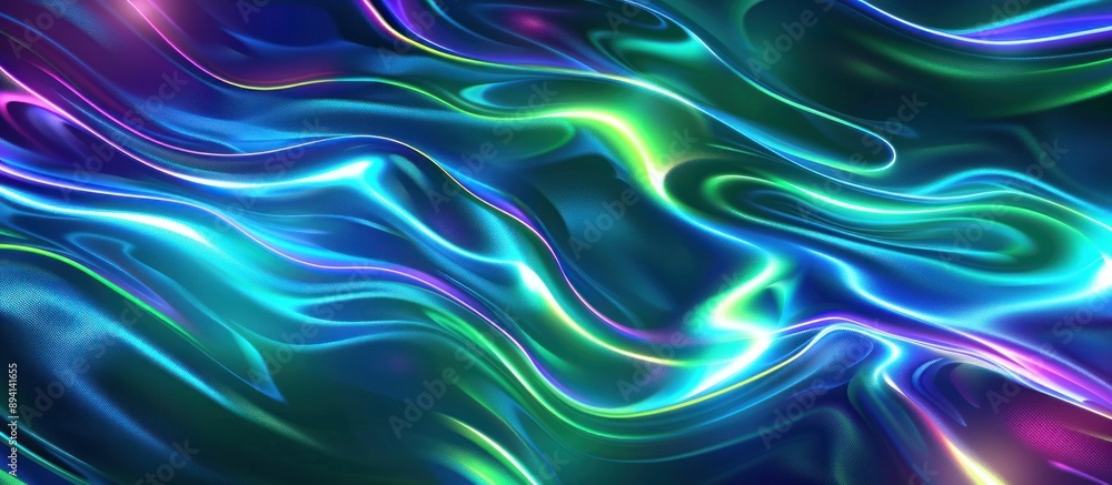 Abstract Liquid Neon Lights Abstract Liquid Neon Lights