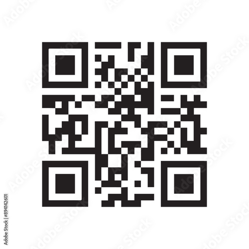 QR Code icon design.