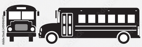 Bus icon set. bus vector icon. EPS 10