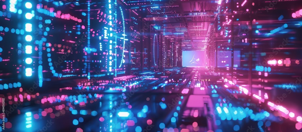 Digital Tunnel of Lights Digital Tunnel of Lights