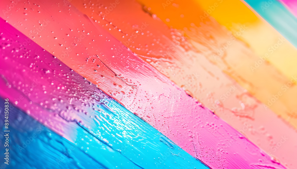 Fototapeta premium Colorful wallpaper with smooth color transitions