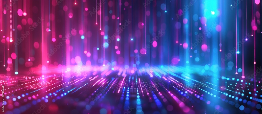 Abstract Neon Lights Background Abstract Neon Lights Background
