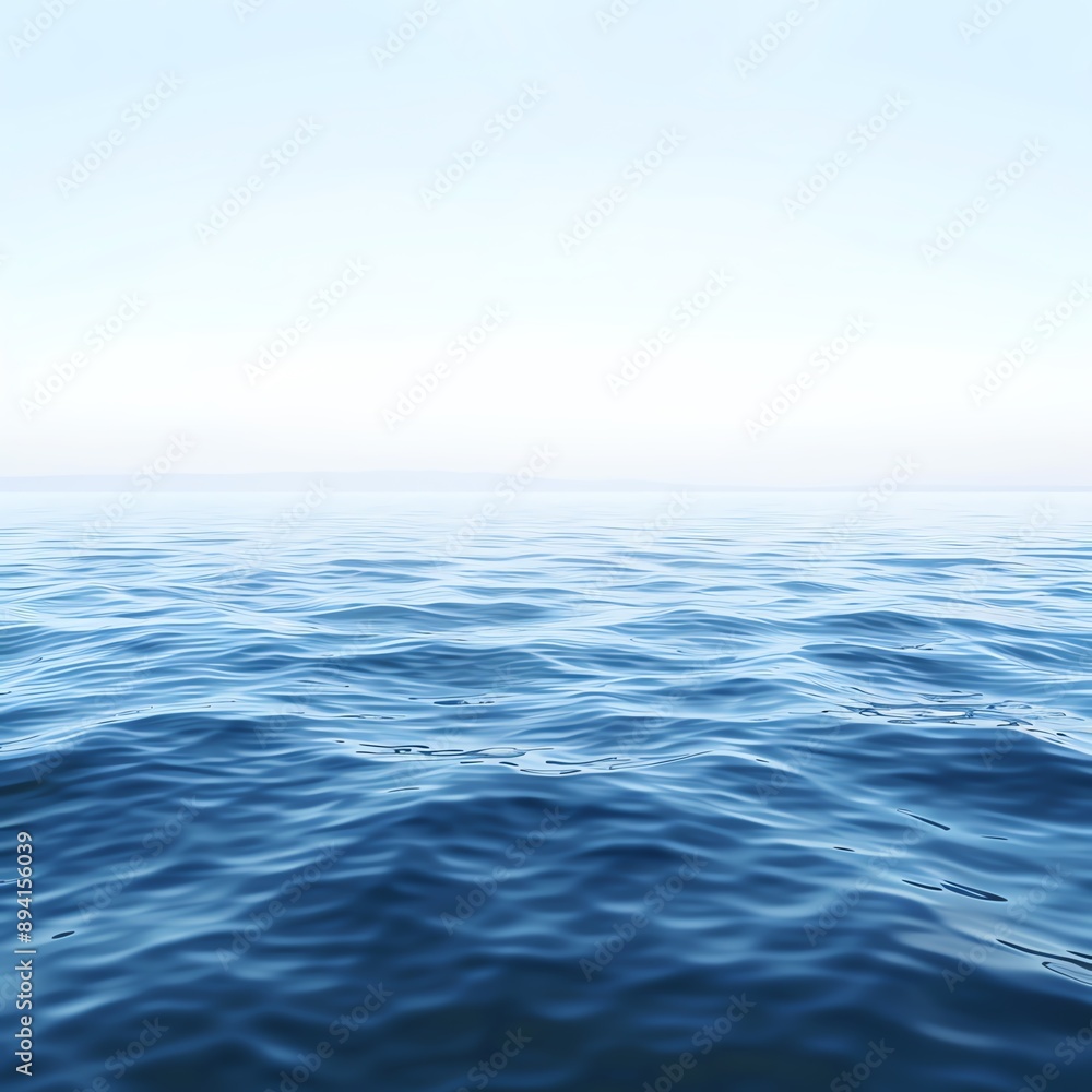 Gentle sea breeze over calm waters, isolated on white background, highresolution, summer tranquility, peaceful and serene, detailed and soothing Gentle sea breeze over calm waters, isolated on white background, highresolution, summer tranquility, peaceful and serene, detailed and soothing