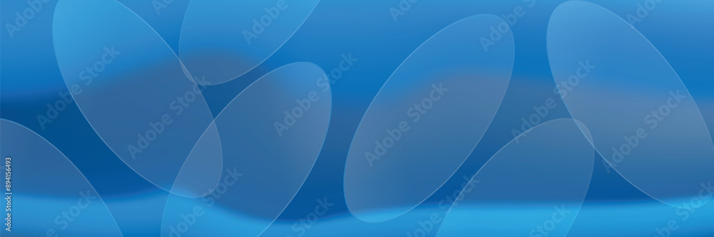 Abstract blue background with oval shapes. Shiny blue gradient ellipse. Elegant transparent geometric shapes. Modern futuristic graphic design. Suit for cover, presentation, website, corporate, header Abstract blue background with oval shapes. Shiny blue gradient ellipse. Elegant transparent geometric shapes. Modern futuristic graphic design. Suit for cover, presentation, website, corporate, header