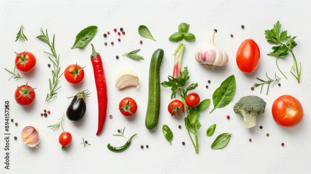 Fresh Ingredients Layout Fresh Ingredients Layout