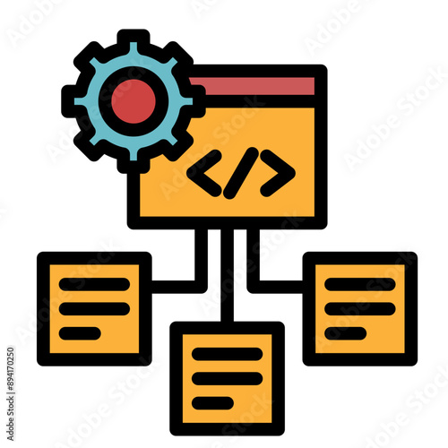 Infrastructure Automation Icon