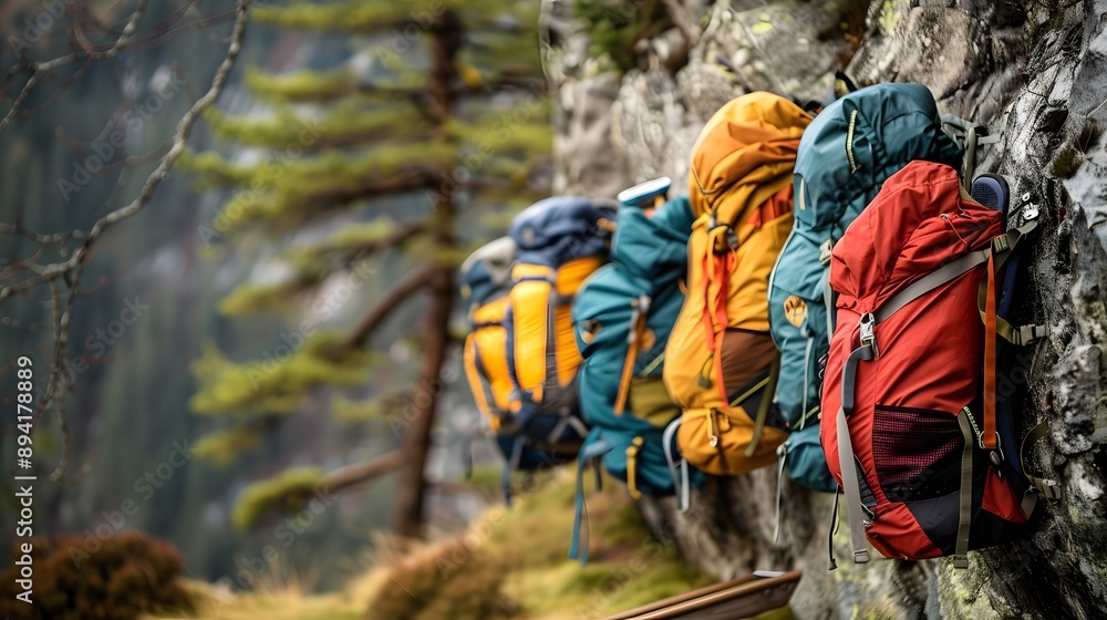 Equipment necessary for mountaineering and hiking. Equipment necessary for mountaineering and hiking.