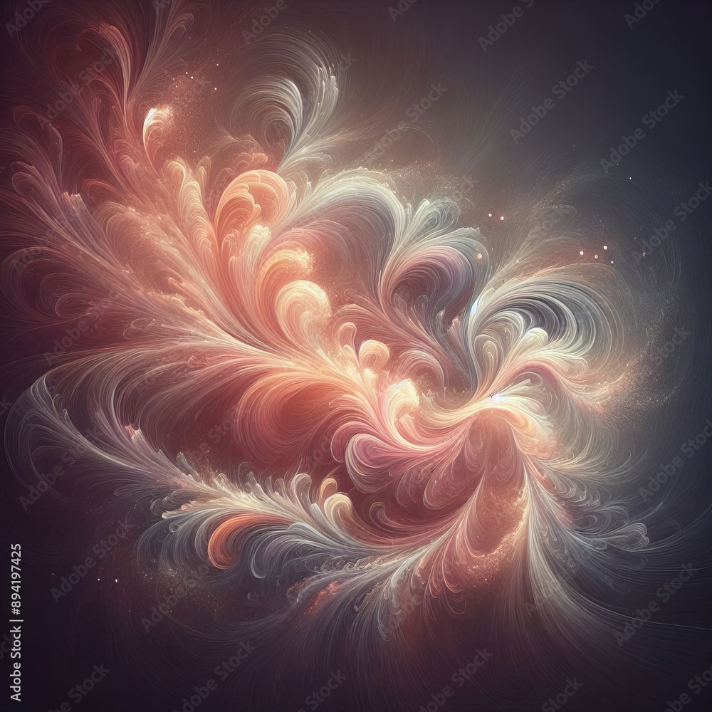 129 34. A wispy and ethereal stroke with soft hues, perfect for 129 34. A wispy and ethereal stroke with soft hues, perfect for