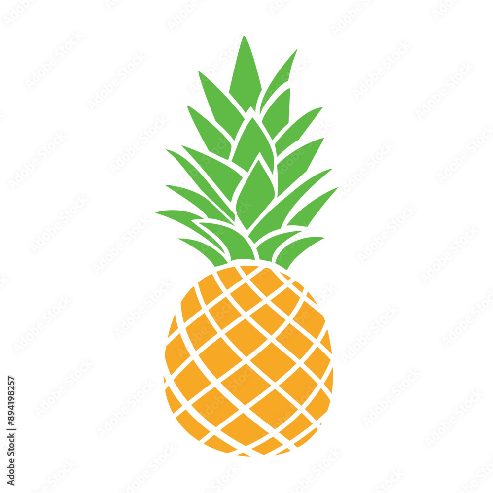Tropical fruit pineapple logo Tropical fruit pineapple logo