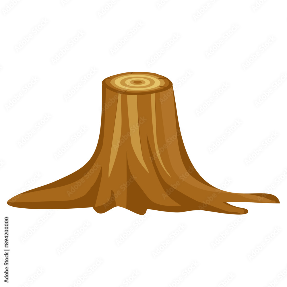 Tree Stump Vector Tree Stump Vector