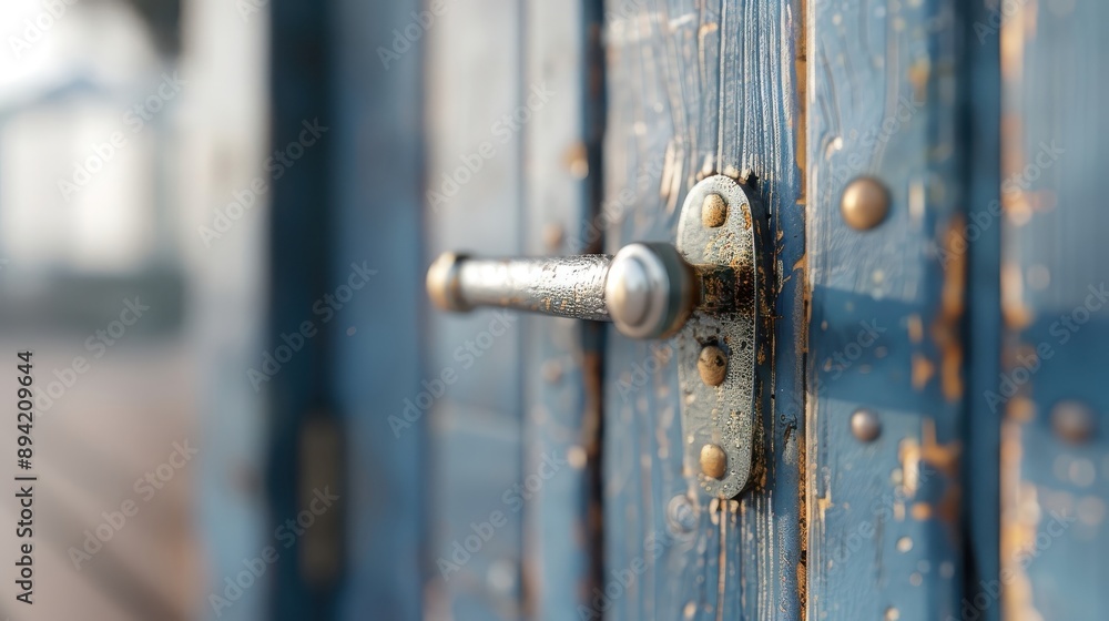 A close-up of a tarnished brass door handle with intricate details. A close-up of a tarnished brass door handle with intricate details.