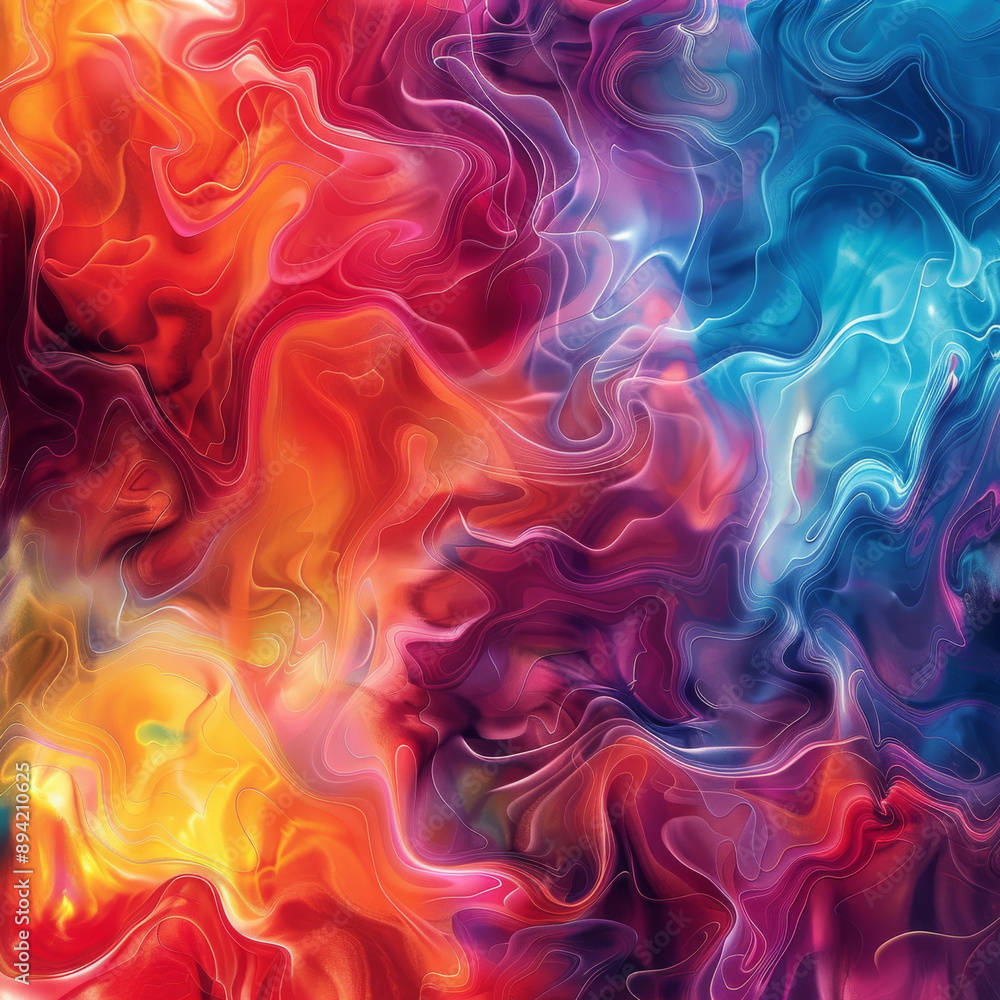 A vibrant and flowing background with no clear shapes or objects. A vibrant and flowing background with no clear shapes or objects.