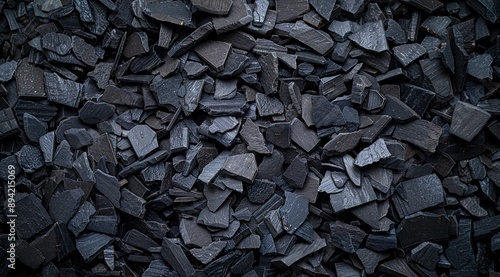 black coal background