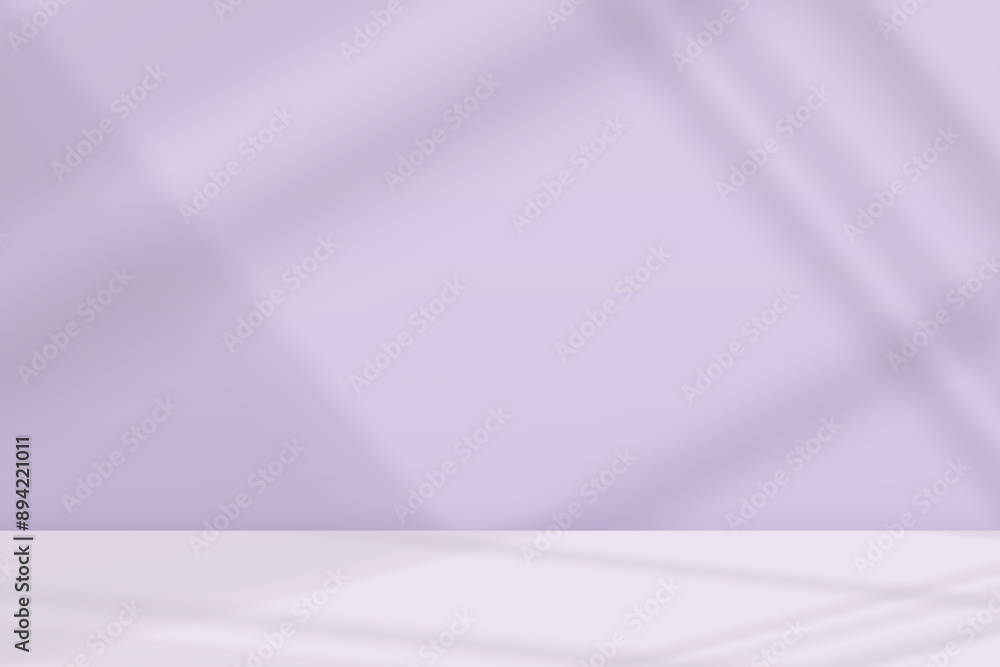 Purple Background,Studio Room with Abstract light,Window Shadow on Floor and Wall for Autumn Product Present.Vector Minimal Interior with Pastel Colour Gradient, Backdrop platform 3d Podium Display Purple Background,Studio Room with Abstract light,Window Shadow on Floor and Wall for Autumn Product Present.Vector Minimal Interior with Pastel Colour Gradient, Backdrop platform 3d Podium Display