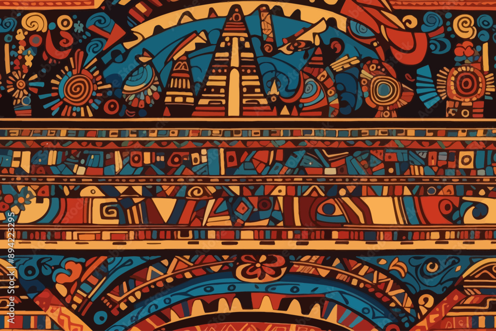 peru inca seamless pattern peru inca seamless pattern