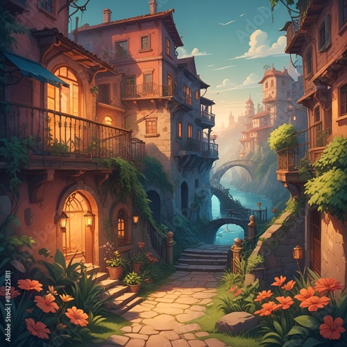 view of the old town