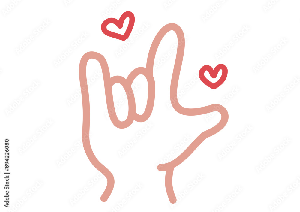 hand drawing heart hand drawing heart