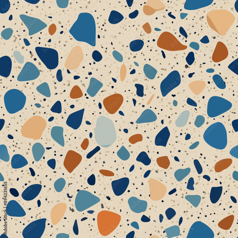 Terrazzo seamless pattern Terrazzo seamless pattern