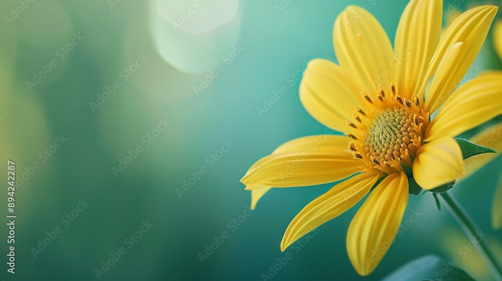 A close up of a yellow sunflower A close up of a yellow sunflower