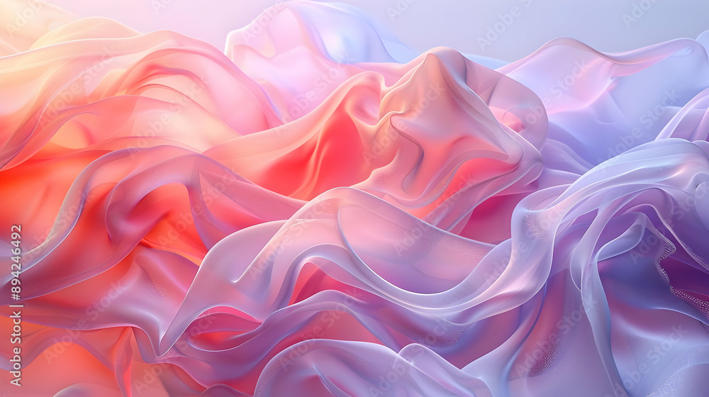 Obraz premium Abstract Pink & Purple Fabric Texture