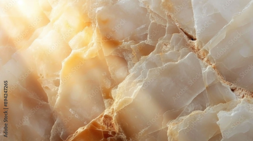 Close-up view of an amber crystal with natural flaws and inclusions Close-up view of an amber crystal with natural flaws and inclusions
