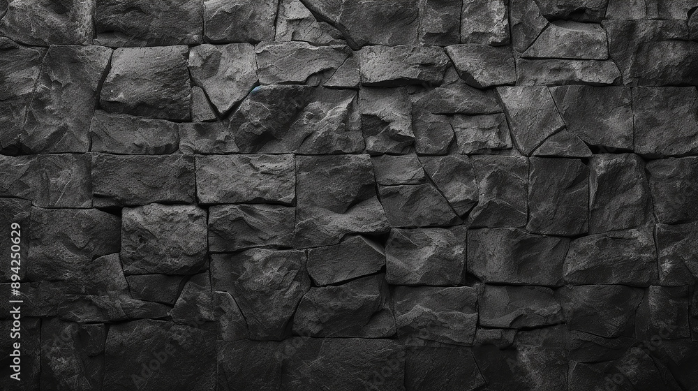 Dark Stone Wall Texture Background Dark Stone Wall Texture Background