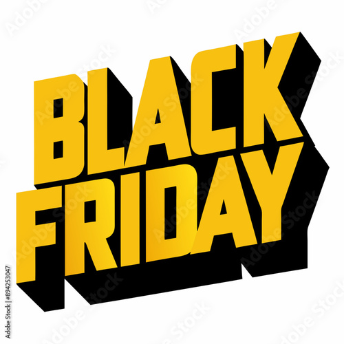 Bold vector illustration Black Friday t-shirt design with impactful typography perfect for sales and promotions