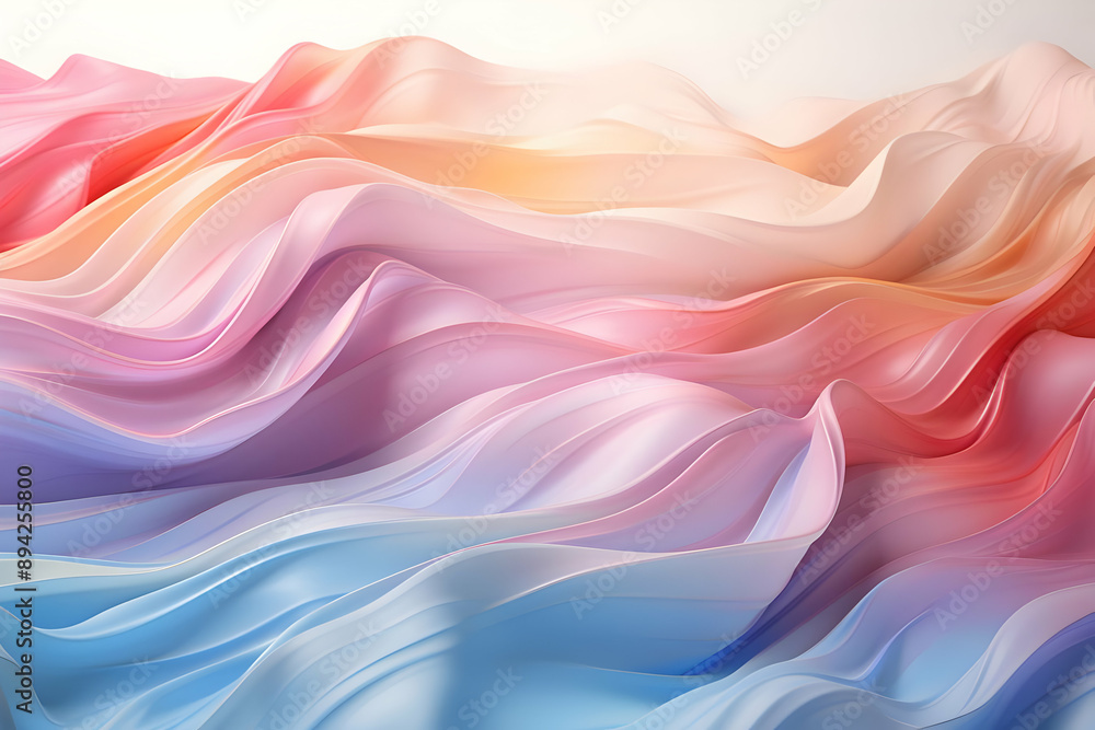 Abstract Colorful Wavy Background Abstract Colorful Wavy Background