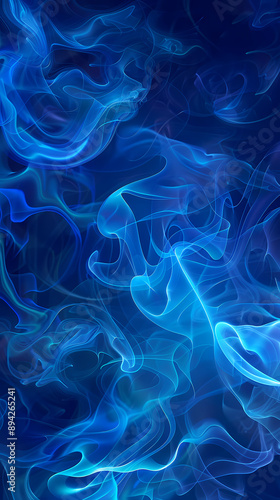 Blue Smoke Art