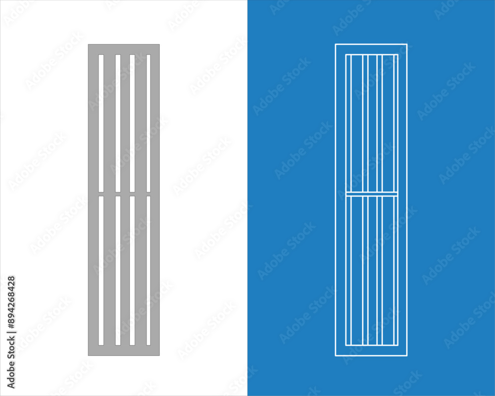 Blueprint wireframe for architectural and technical visualization of perforated metal drain covers for drainage systems with a grid pattern Blueprint wireframe for architectural and technical visualization of perforated metal drain covers for drainage systems with a grid pattern