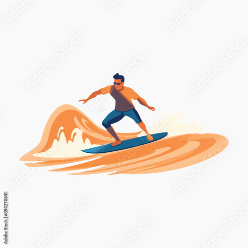 Stylish woman in sunhat