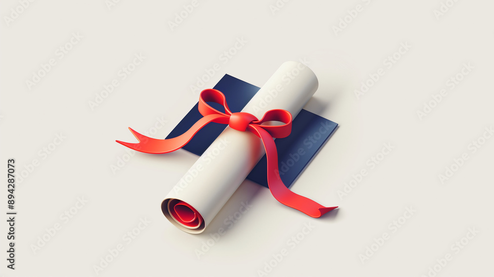 Diploma scroll icon with a ribbon , Design Templates Diploma scroll icon with a ribbon , Design Templates
