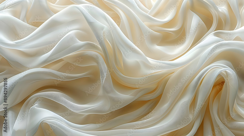 Creamy White Fabric Texture Creamy White Fabric Texture