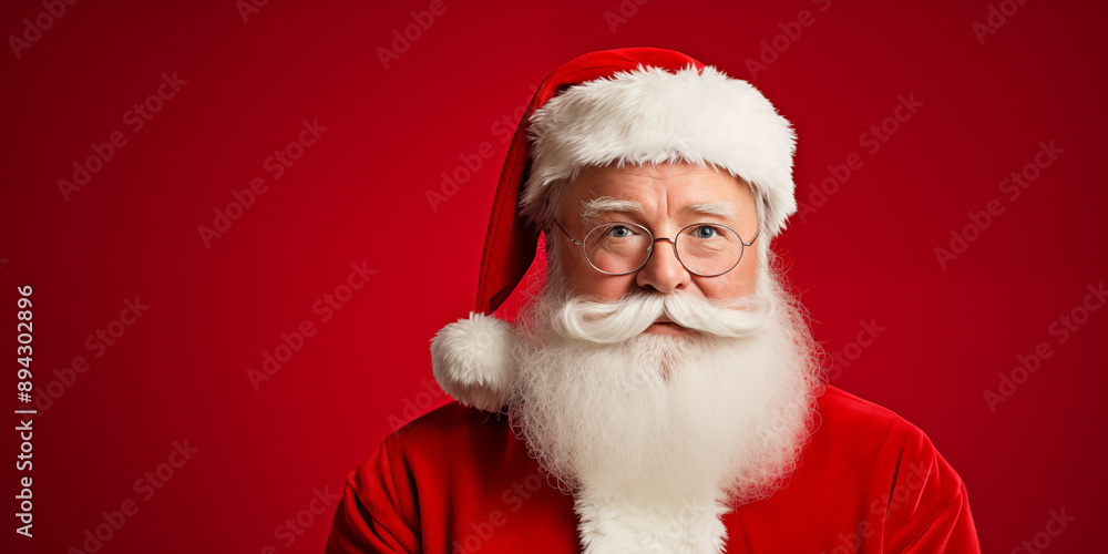 Santa with gifts. Santa with gifts.