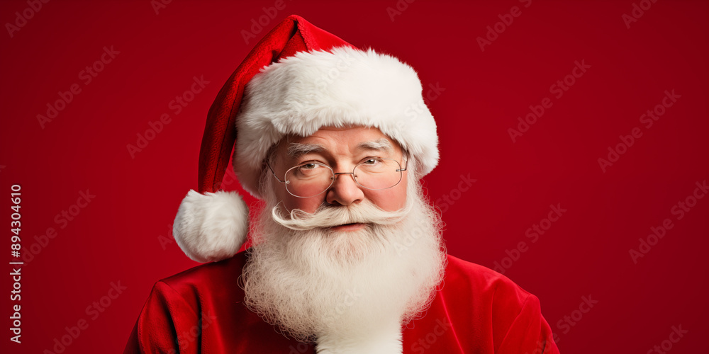 Santa with gifts. Santa with gifts.