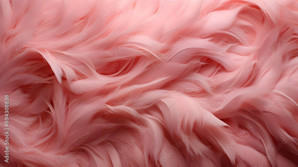 Soft Pink Feathers Background Soft Pink Feathers Background