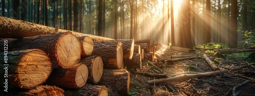 a wood sector that practices sustainable forestry and is environmentally conscious Traceability of timber and forests.